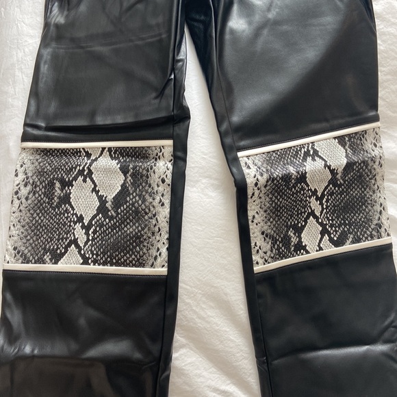 I.AM.GIA faux leather snakeskin pant - Picture 3 of 6